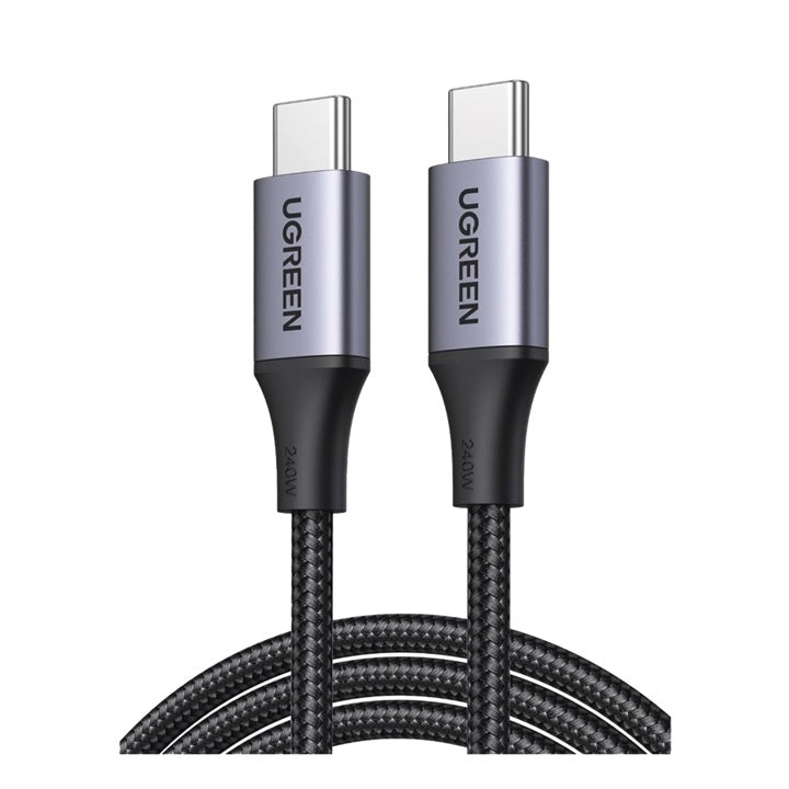 Cable USB-C a USB-C | 2 Metros | Potencia de Carga 240W | 48V/5A | PD3.1 /3.0 | 480 Mbps