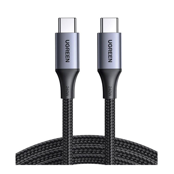 Cable USB-C a USB-C | 2 Metros | Potencia de Carga 240W | 48V/5A | PD3.1 /3.0 | 480 Mbps