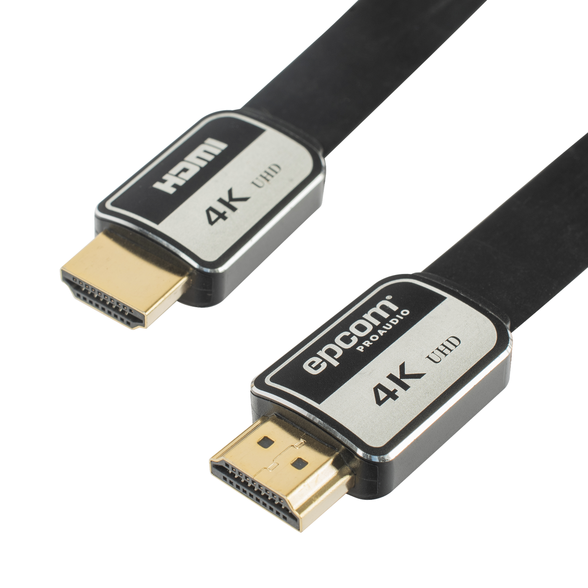 Cable HDMI de 10 Metros (32.81 Pies) | Alta Definición | Versión 2.0 | Alta Velocidad 18Gbps | 4K@60Hz | Conectores Chapados en Oro | Tipo Plano