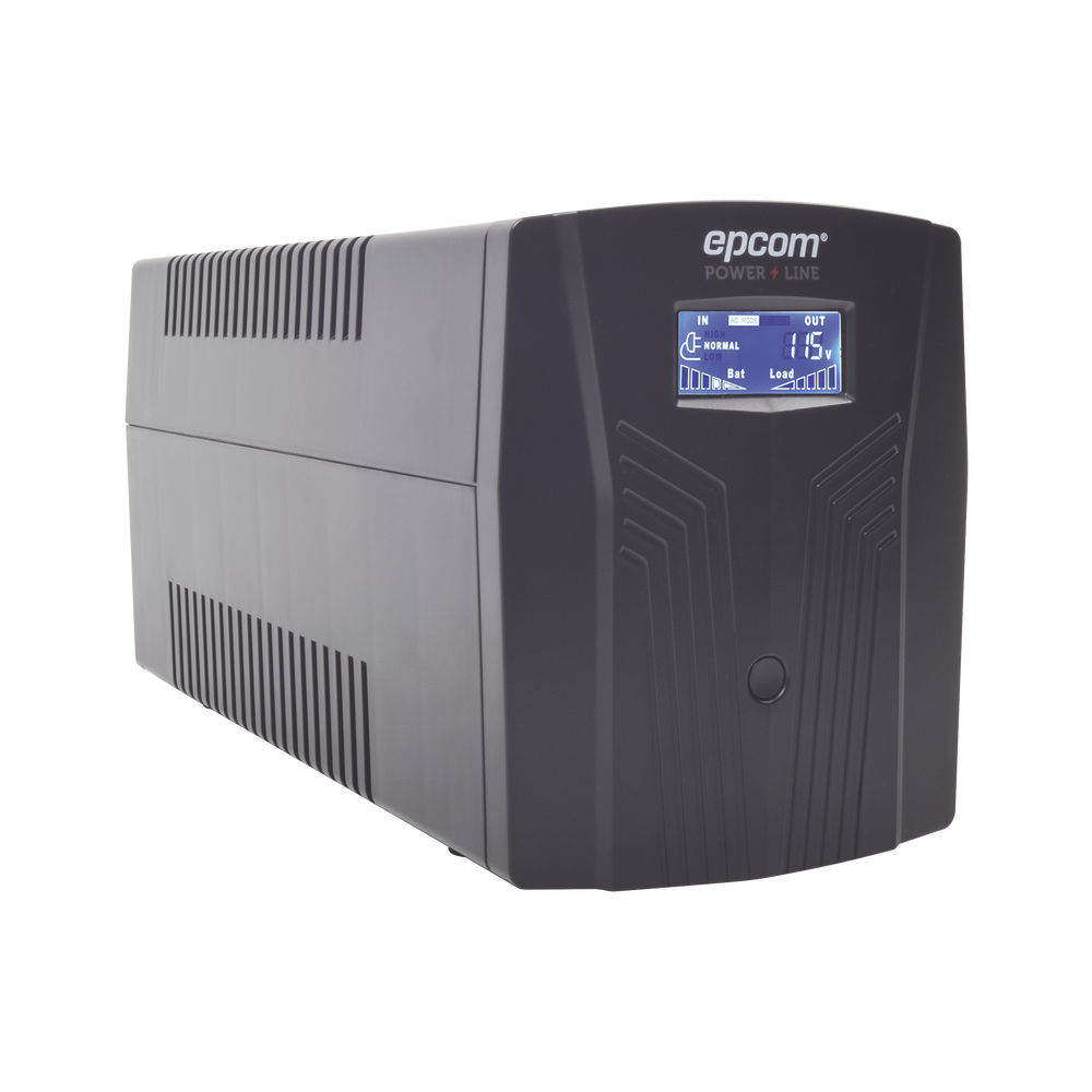 UPS de 1200VA/720W / Protección contra Descarga, Sobretensión y Picos Transitorios / Entrada y Salida 120 Vca / Clavija NEMA 5-15P / 6 Tomas NEMA 5-15R