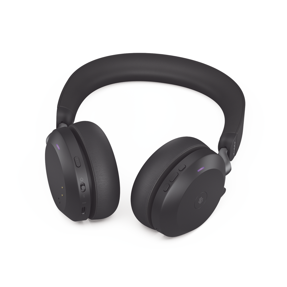 Diadema / Auricular Jabra Evolve2 75 Stereo / Bluetooth 5.2 + USB-A / ANC Avanzado / 8 Micrófonos MEMS (27599-999-999)