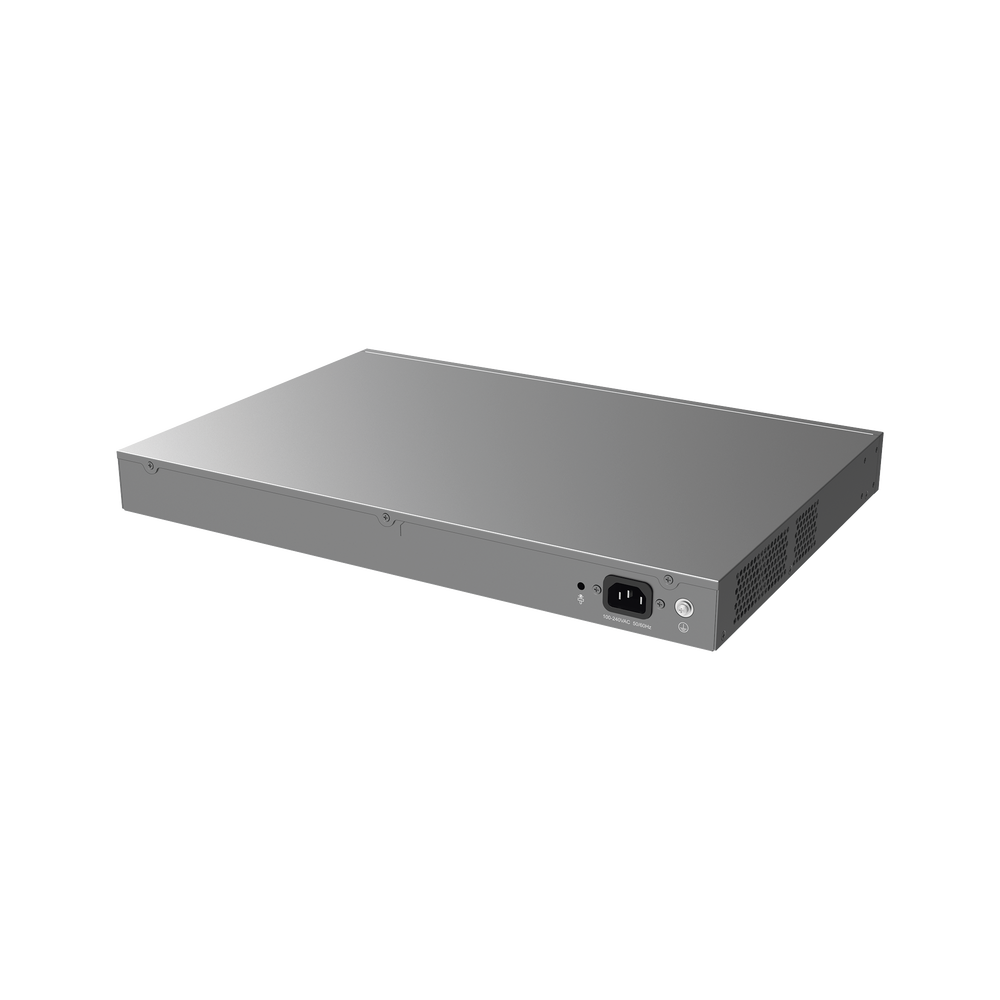 Switch Gigabit PoE+ Administrable / 48 puertos 10/100/1000 Mbps + 6 Puertos SFP+ / Hasta 400W / Compatible con GWN Cloud.