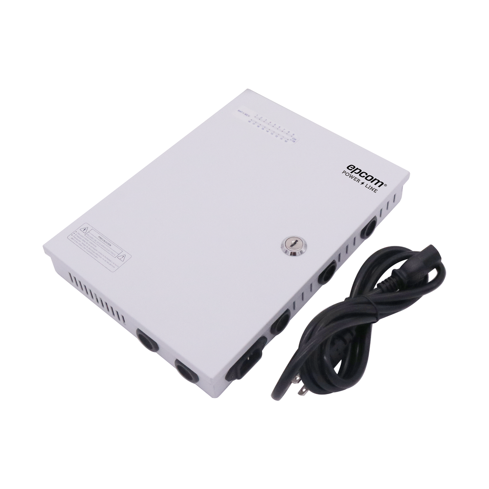 Fuente | 11-15 V | 18 canales | 20 A | Compatible con cámaras 4k | Alta tecnología en seguridad | Doble ventilador | Hasta 1.8 Amperes por Salida | Filtro de ruido por canal | Diseño de alta gama.