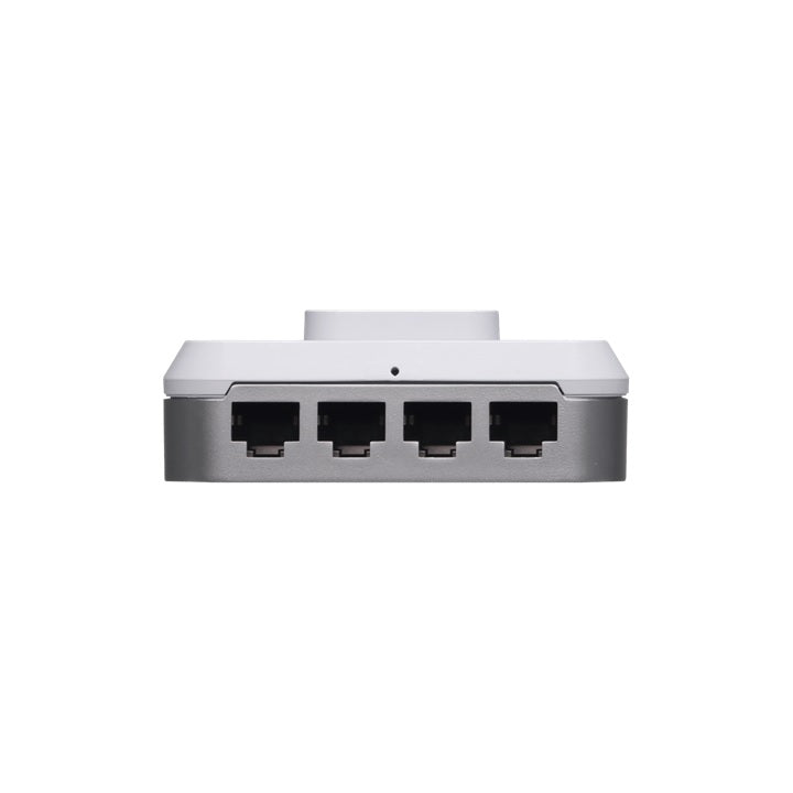 Access Point In Wall HD MU-MIMO 4x4 Wave 2 con 5 puertos (1 PoE entrada 802.3af/at PoE+, 1 PoE salida