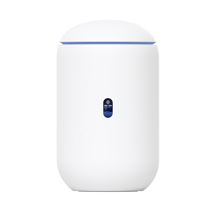 UniFi Dream Router con WiFi 6, 4 puertos LAN Gigabit de los cuales 2 son POE 802.3af.