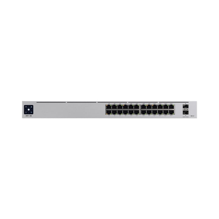 UniFi Switch USW-Pro-24-POE Gen2, con funciones capa 3, de 24 puertos PoE 802.3at/bt + 2 p