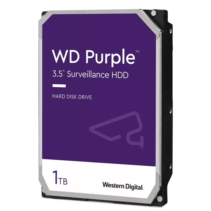 Disco Duro Purple de 1 TB / 5400 RPM / Optimizado para Soluciones de Videovigilancia / Uso 24-7