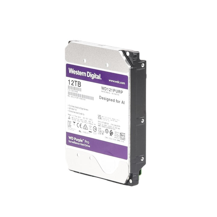 Disco duro WD de 12TB / 7200RPM / Optimizado para soluciones de video inteligente