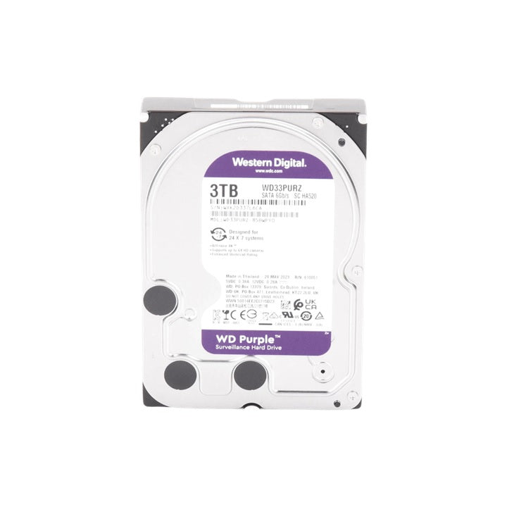 Disco Duro PURPLE de 3TB / Optimizado para Soluciones de Videovigilancia / Uso 24-7