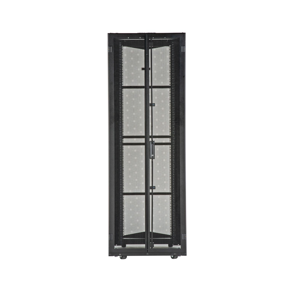 Gabinete FlexFusion para Centros de Datos, 45 UR, 700 mm de Ancho, 1070 mm de Profundidad, Sin Paneles Laterales, Fabricado en Acero, Color Negro