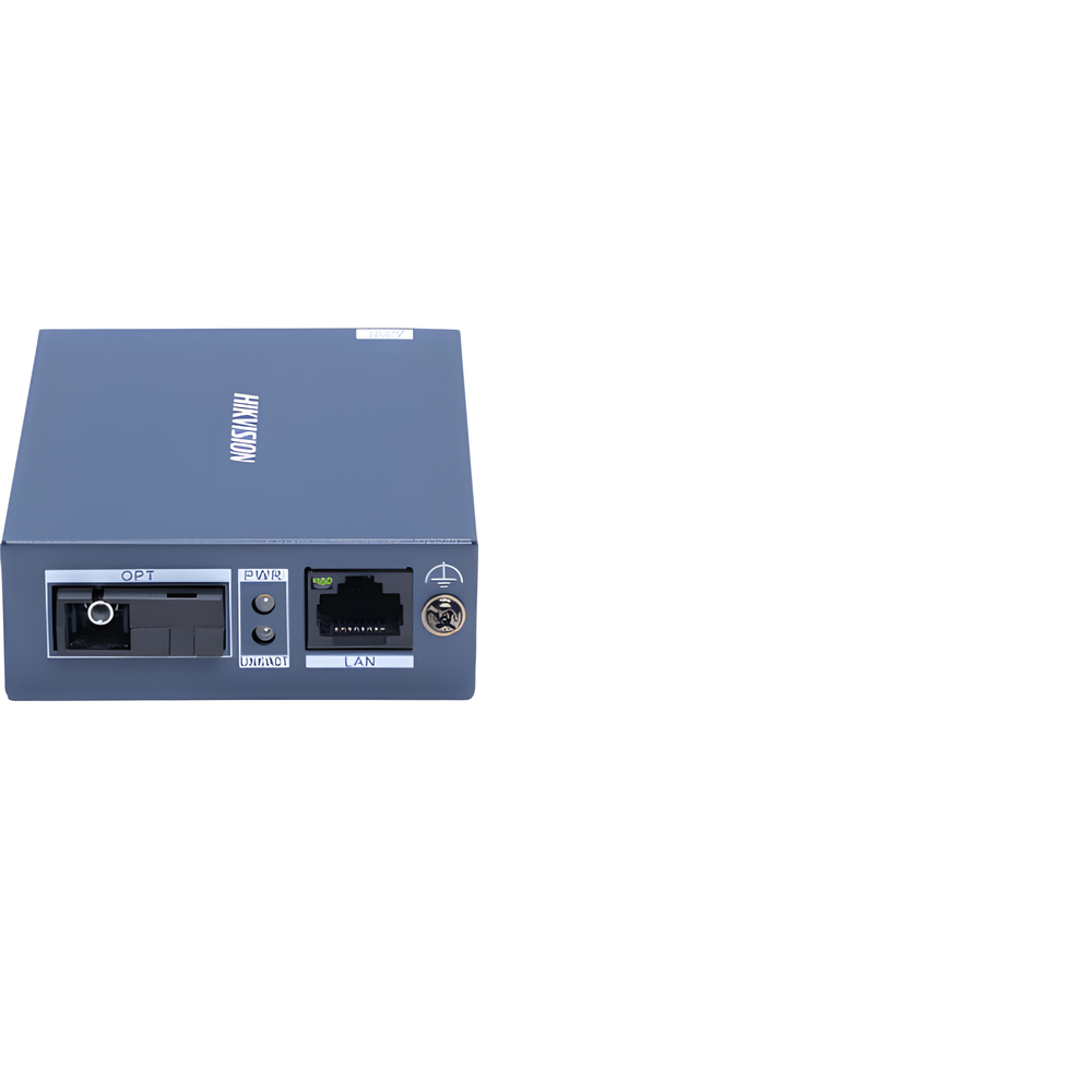 Convertidor Fibra Óptica / Receptor / Monomodo (RX) / 1 Puerto SFP (SC) 100 Mbps / 1 Puerto RJ45 10/100 Mbps / HASTA 20 KM / Plug and Play