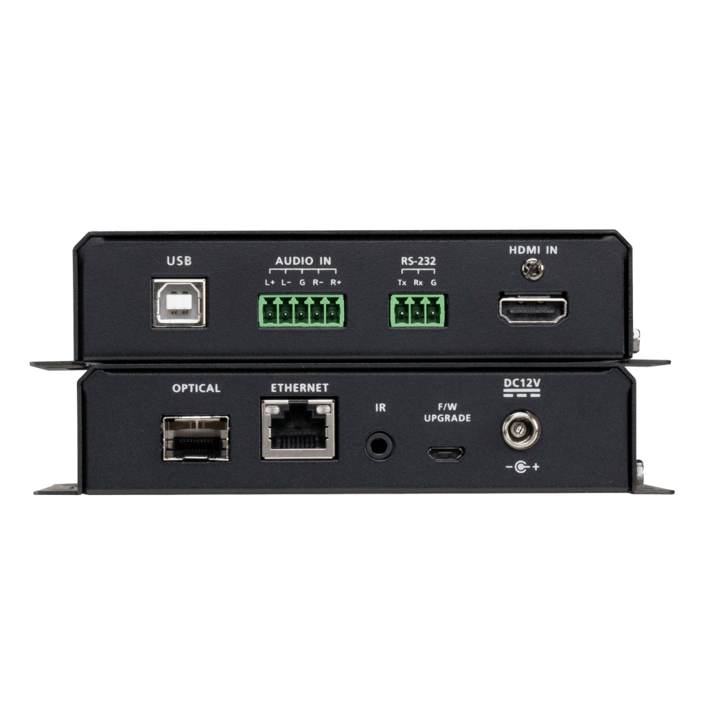 EXTENSOR OPTICO HDMI 4K 10KM MONOMODO