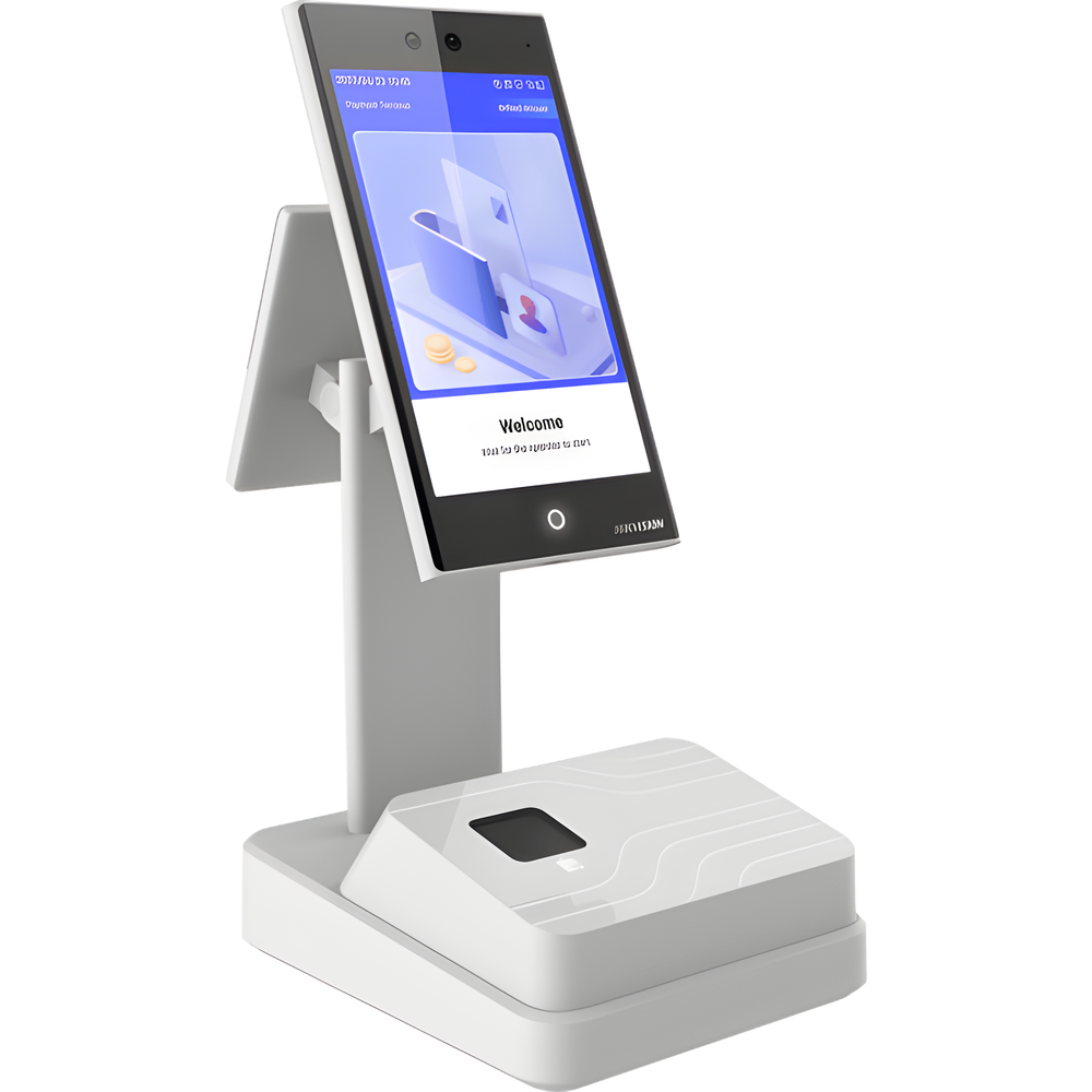 Terminal de Pago con Pantalla Touch y Camara Dual para Reconocimiento Facial / Solo para proyectos de desarrollo con plataforma Hikvision