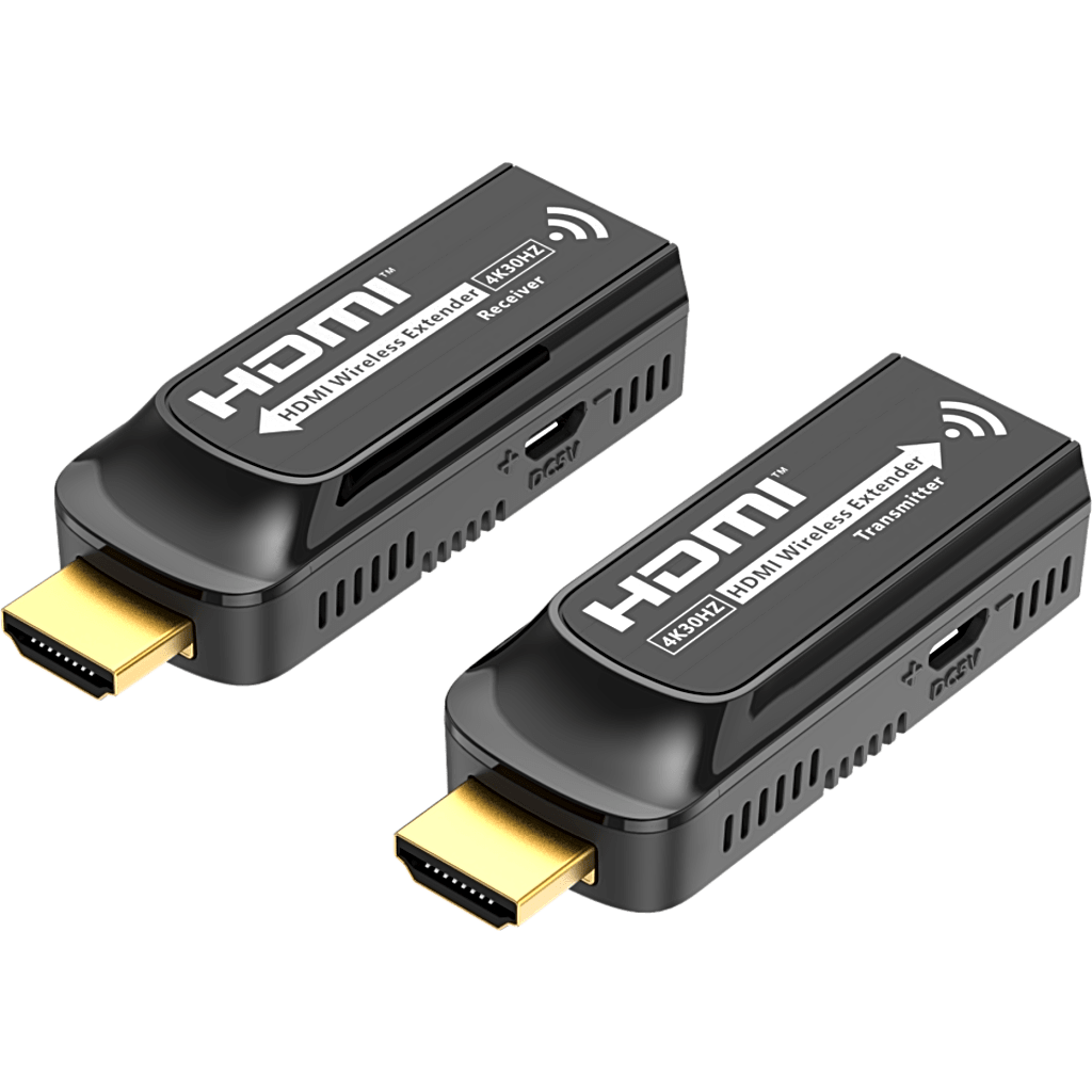 Extensor Inalambrico HDMI TT466MINI | Ultra HD 4K @ 30Hz | Distancia 20 mts | Banda WiFi 5GHz | Mini Size | Retardo 150-320ms | HDMI 1.4 HDCP 1.4