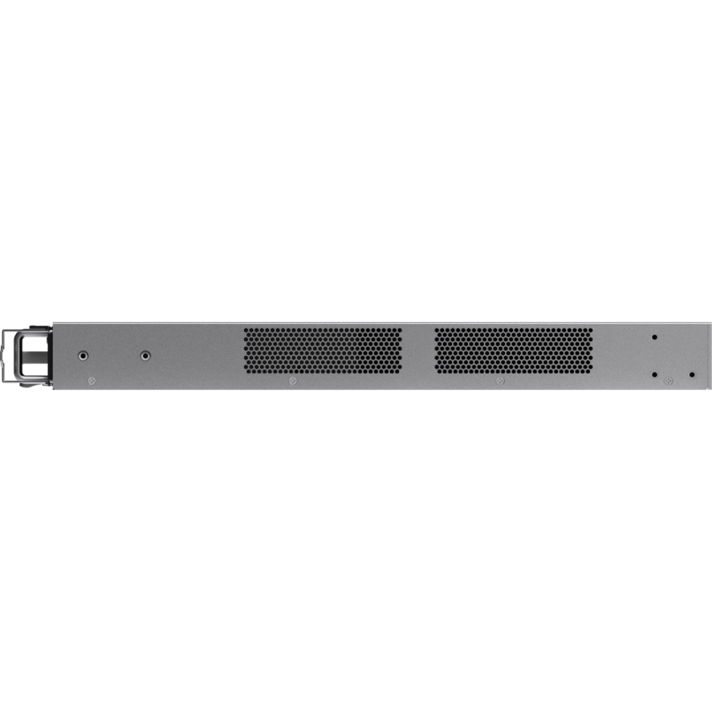 Switch Ethernet 10GE / 24 Puertos 1GE SFP + 4 Puertos 1GE/2.5GE/10GE SFP+ / Capacidad 128 Gbps / Reenvío 95.232 Mpps / CPU Quad Core ARMv8 Cortex-A72 / 1 RU / Alimentación Redundante / VSU / Capa 3 / Línea Cybrey