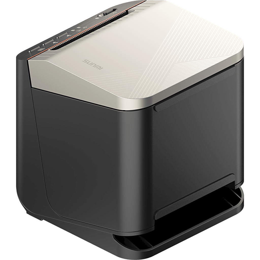 Impresora Térmica con escaner de tickets y etiquetas SUNMI 80mm / 203*203dpi / 150mm/s /  / USB-C / RJ45 / RJ12 / 128MB RAM / 256MB ROM