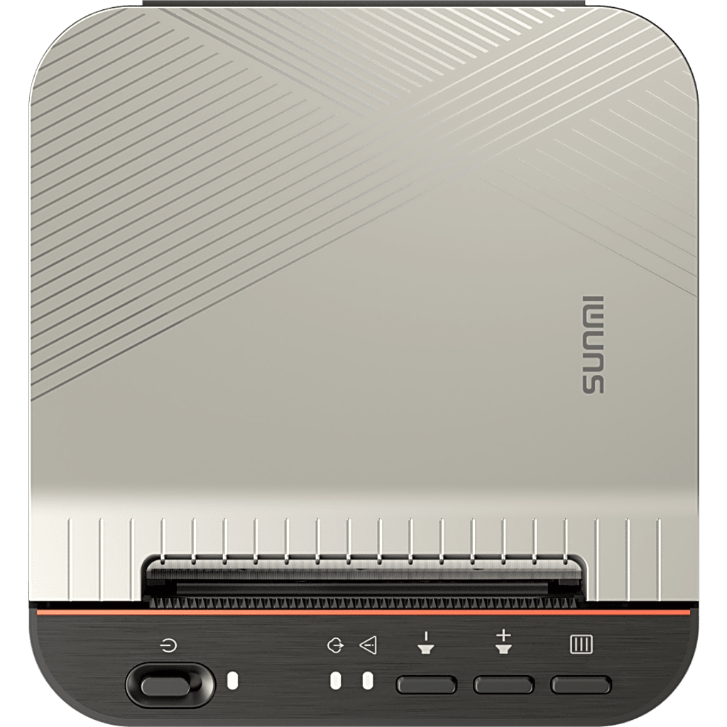 Impresora Térmica  de tickets y etiquetas SUNMI 80mm / 203*203dpi / 150mm/s /  / USB-C / RJ45 / RJ12 / 128MB RAM / 256MB ROM