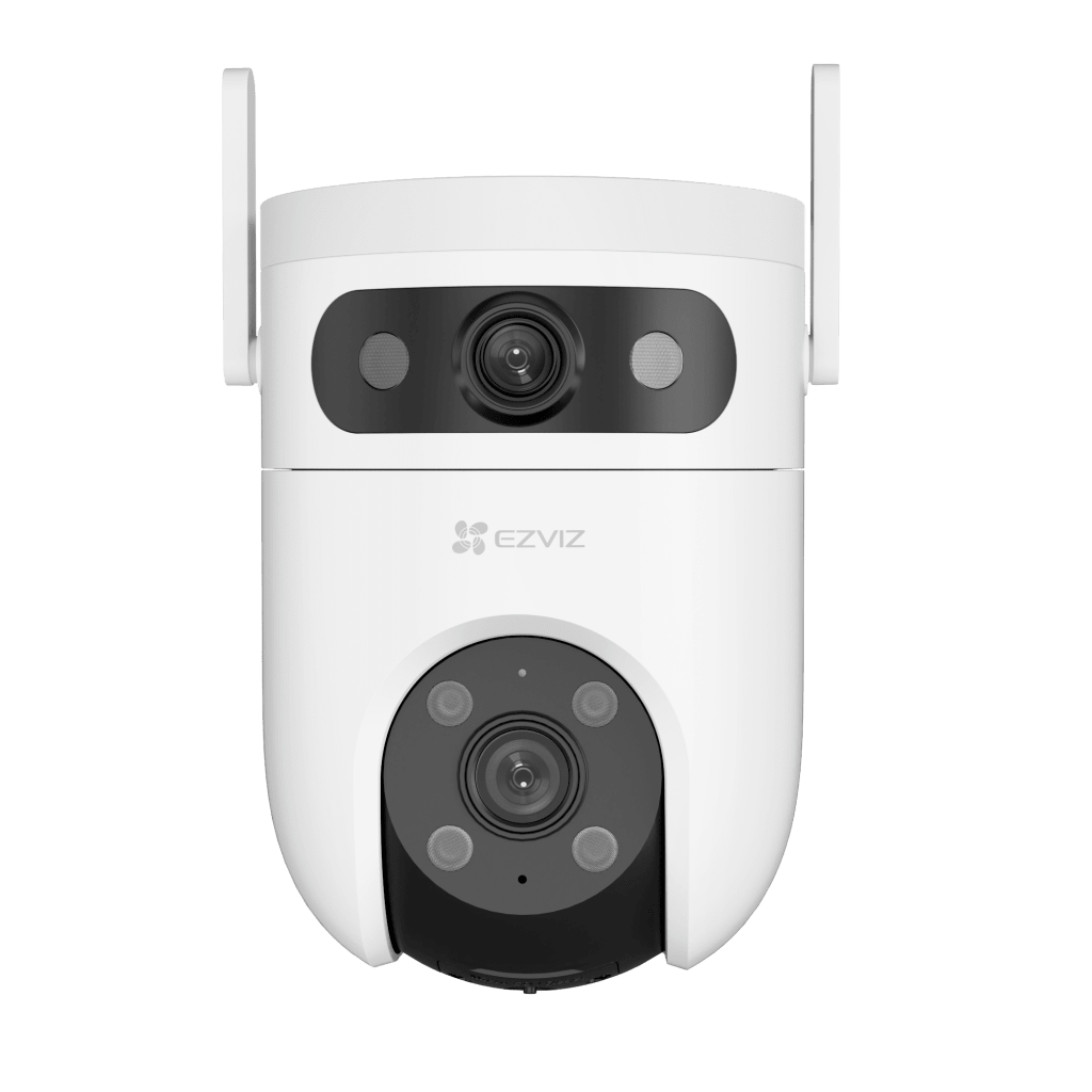 Cámara IP WiFi6 + 4G LTE /  PT Exterior Doble Lente / 3K (2880x1620) / /  / Visión Nocturna a Color 40 m / IR 30 m (98 ft) / IA Humano/ Vehículo / Auto-Tracking Co-Detección / Audio Bidireccional /