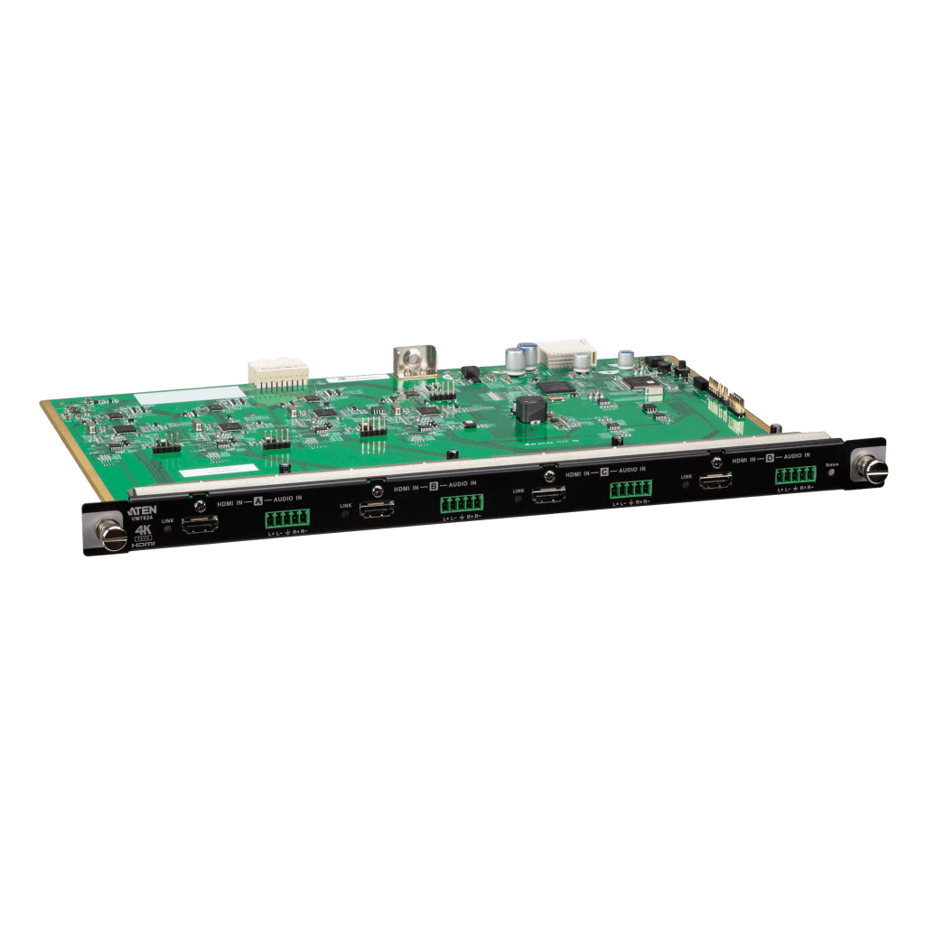 Tarjeta de entrada HDMI True 4K de 4 puertos