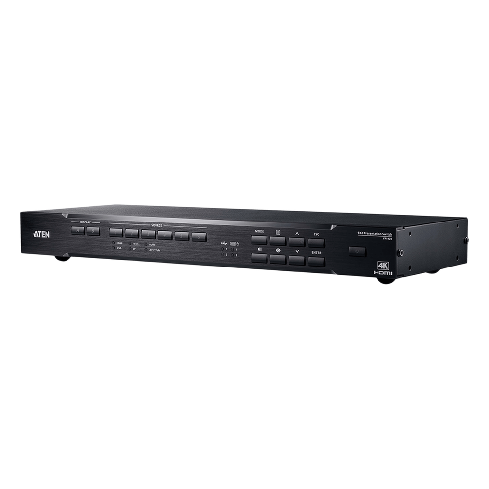 Switch de presentación 4K 9 x 2