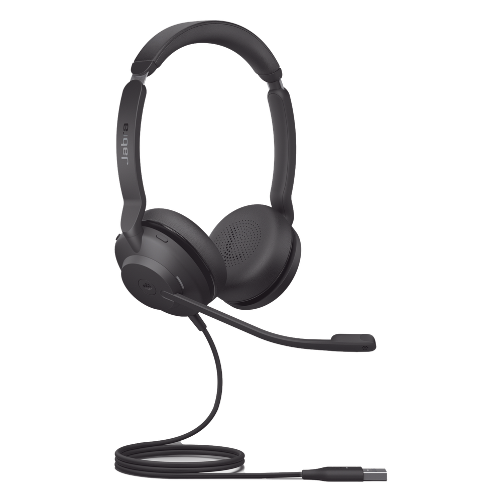 Jabra Evolve2 30SE, Auricular stereo versión MS con aislamiento de ruido, indicador de ocupado (Busylight) (23189-999-979)