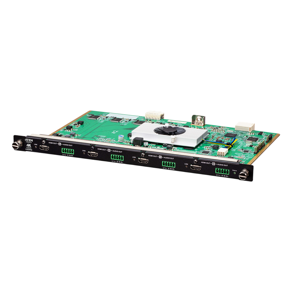 Tarjeta de Salida HDMI | 4 Puertos | HDCP 1.4 | EDID Expert | Compatible con Audio | Compatible con VM1600A