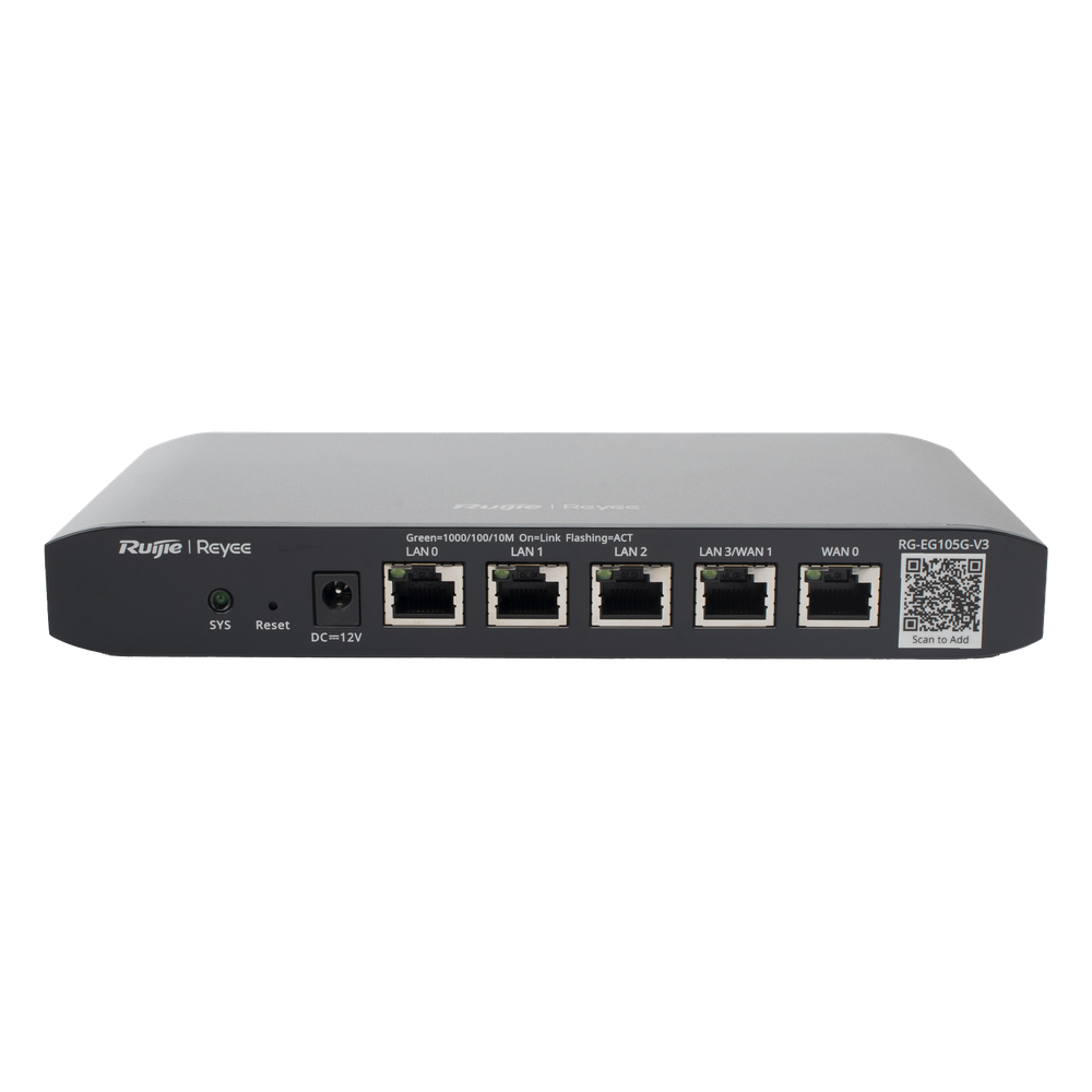 Router Balanceador con Función SD-WAN, Hasta 2 Servicios de Internet y hasta 100 clientes con desempeño de 600 Mbps