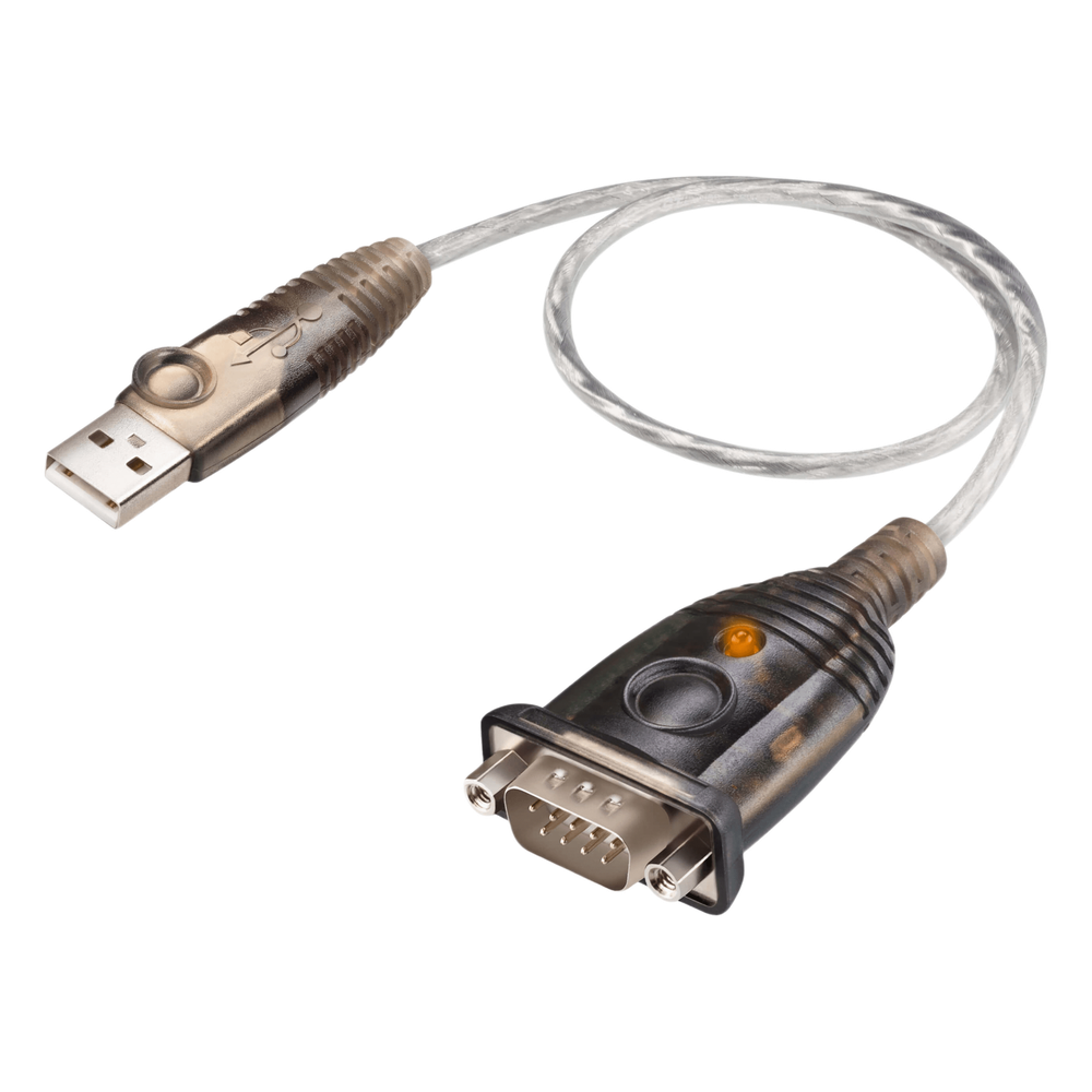 Adaptador USB a RS-232 | 35 cm o 1 m | Hasta 921.6 Kbps | Compatible con Windows, Mac y Linux | Anti-EMI | USB 2.0 | DB-9