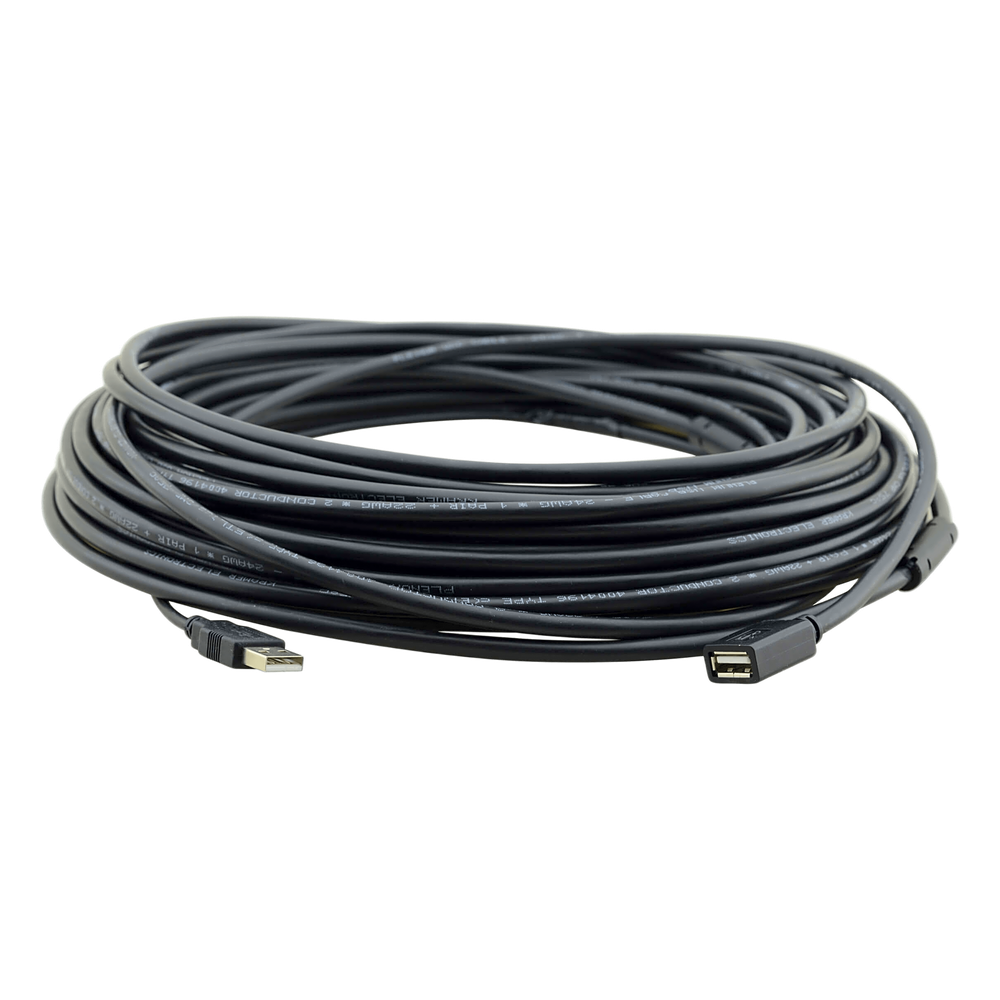 Cable Extensor Activo USB 7.60 mts | USB 2.0 Alta Velocidad 480 Mbps | Alimentación por Bus | Sin Drivers | Hubs Integrados 1-2 Tiers