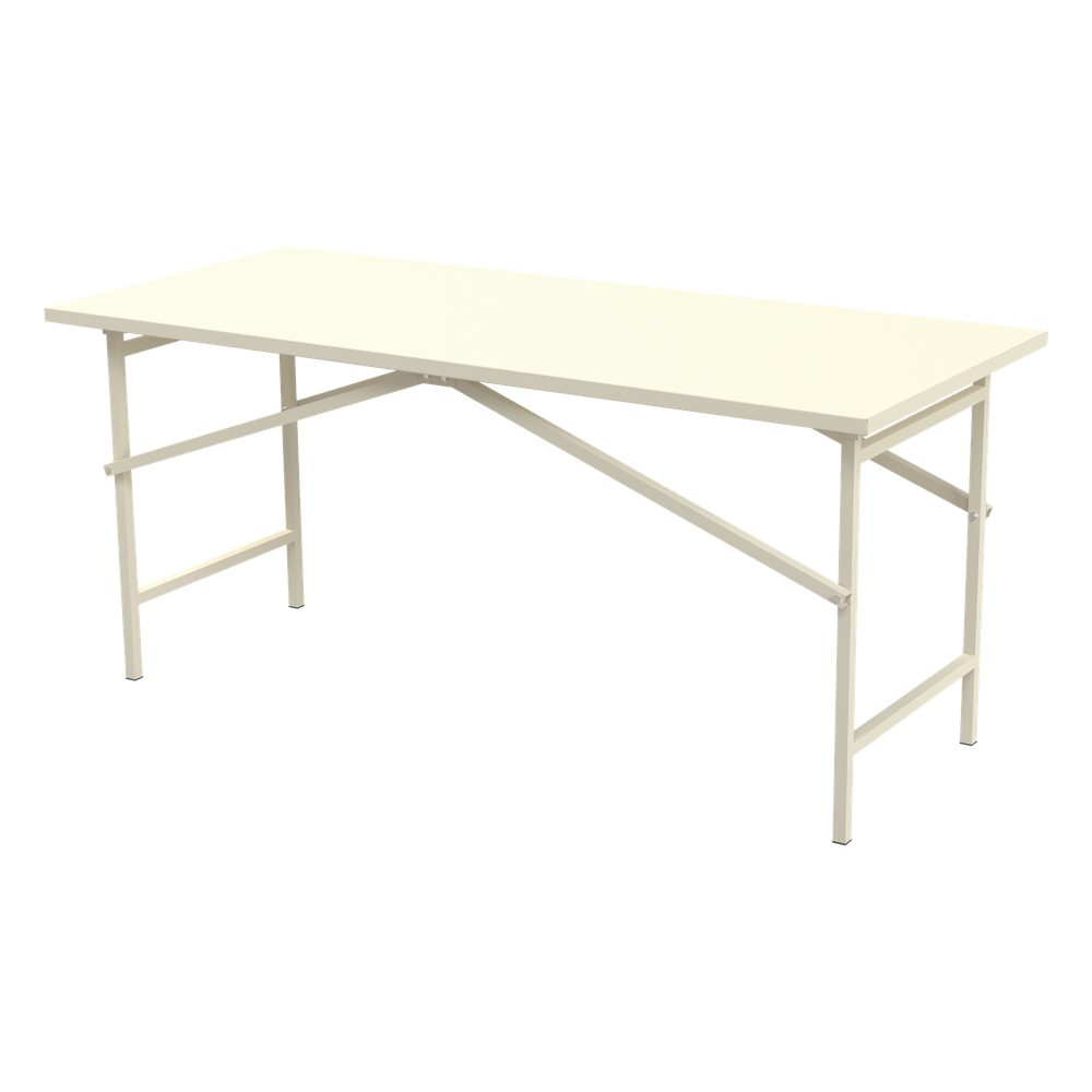 Mesa de Trabajo Plegable 100% para Trabajos Pesados (1832x791x813mm).