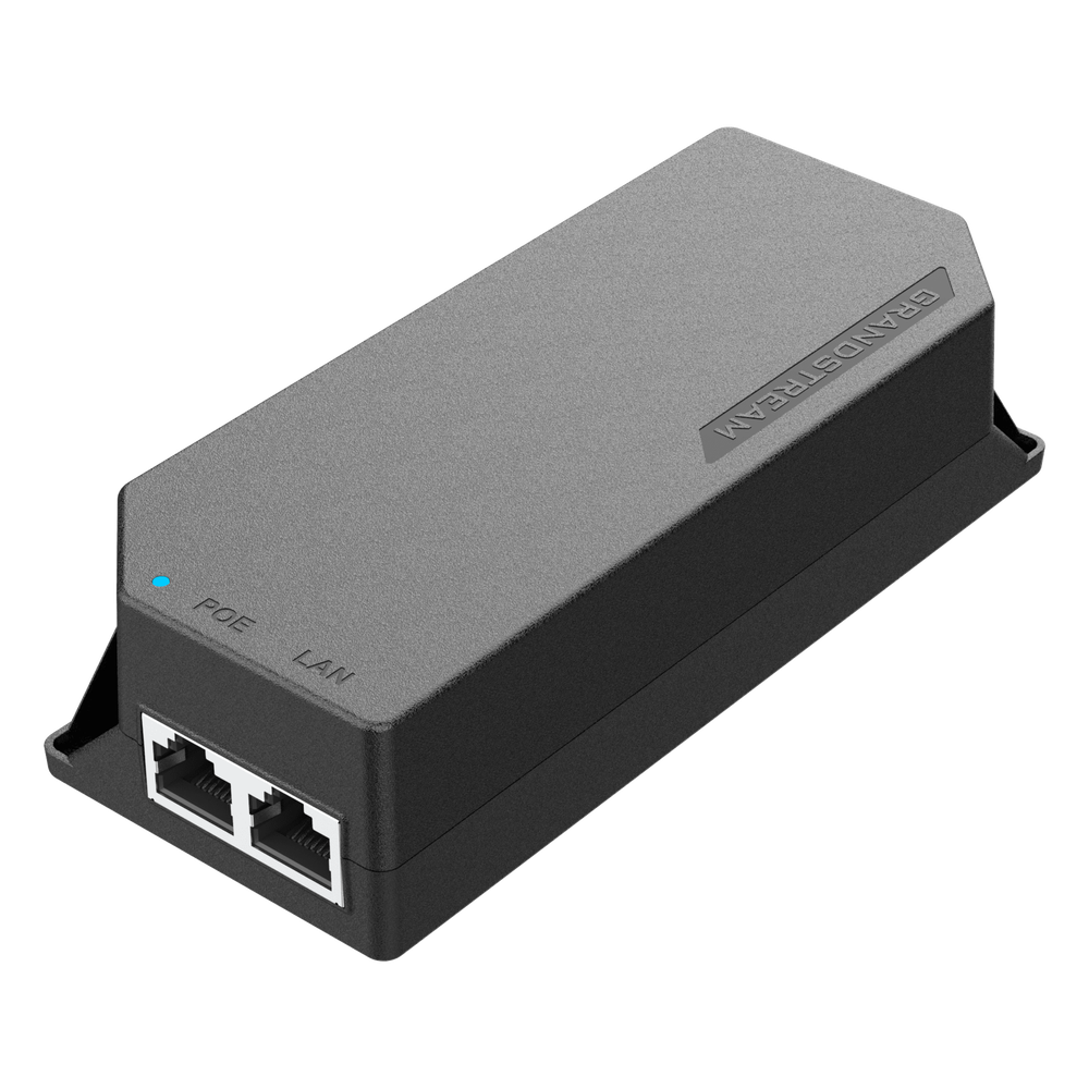 Inyector PoE / GS-POE60W-MG / IEEE 802.3af/at/bt / 2 Puertos 2.5G o 10G / Alimentación 54VDC / Hasta 60W / Plug-and-Play