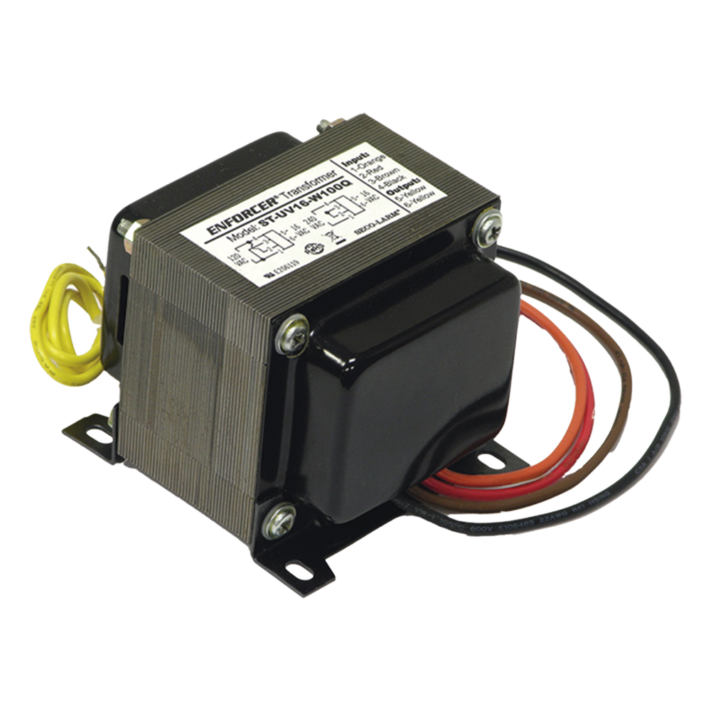 Transformador de Marco Abierto / Salida 16 VCA / 100 W / Entrada 120 o 240 VCA 50/60 Hz