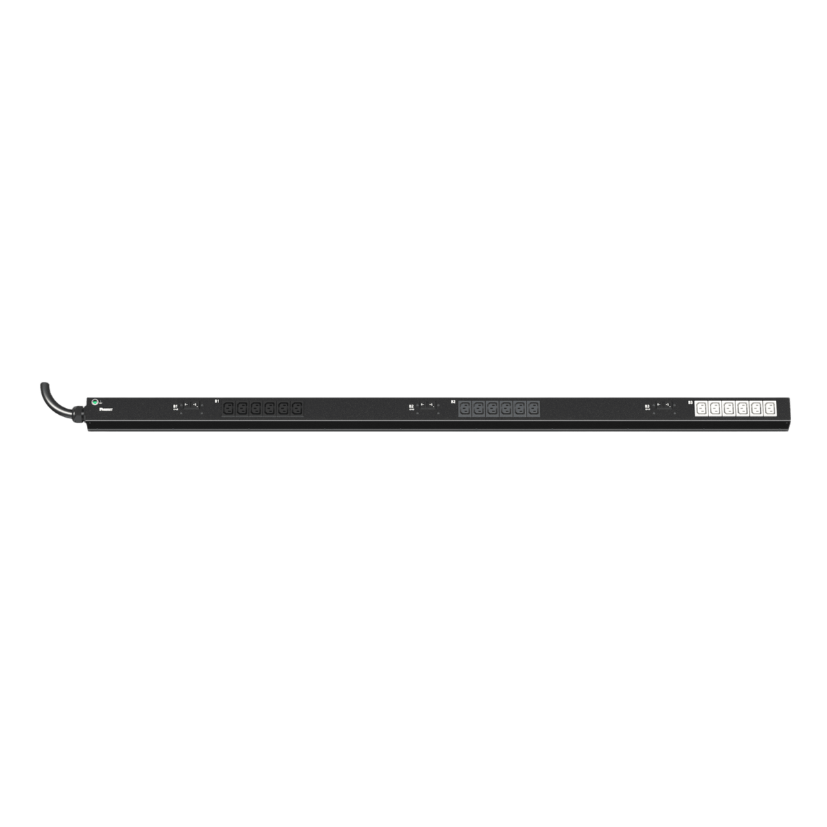 PDU ES2P Básico para Distribución de Energía, Enchufe de Entrada NEMA L21-30P, Con 18 Salidas C13, de Instalación Vertical, 208 Vca, 30 Amp