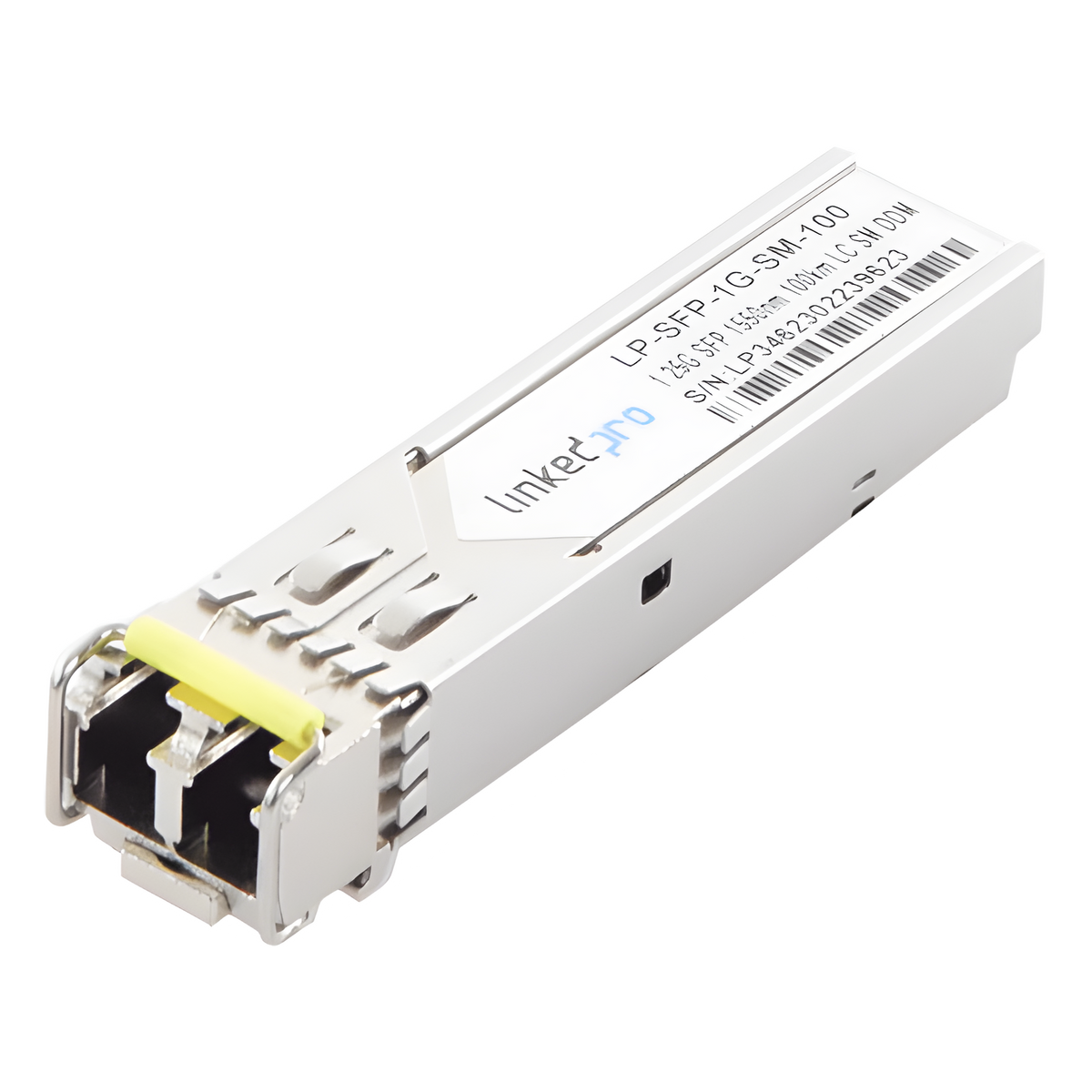 Transceptor Óptico SFP (Mini-Gbic) / Monomodo 1550 nm / 1.25 Gbps / 1000BASE-ZX / Conectores LC/UPC Dúplex / DDM / Hasta 100 km