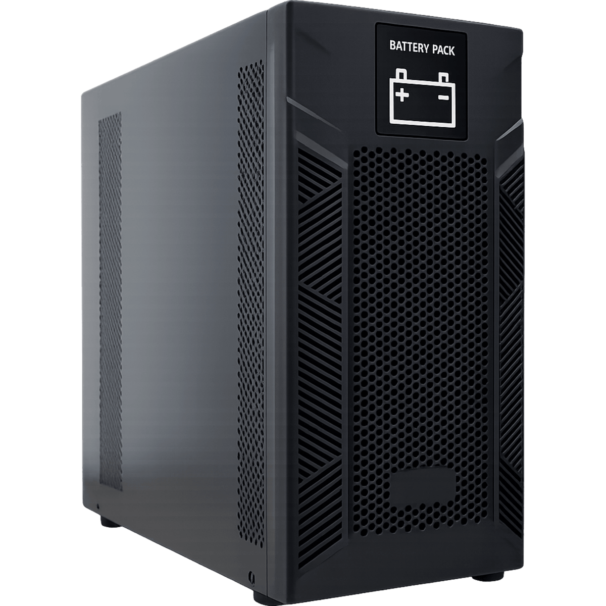 Módulo de Baterías Externo para UPS On-line / 24 VDC / 4 Baterías VRLA 12V 9Ah / Expansión Daisy Chain / Torre Compacta / Plug and Play