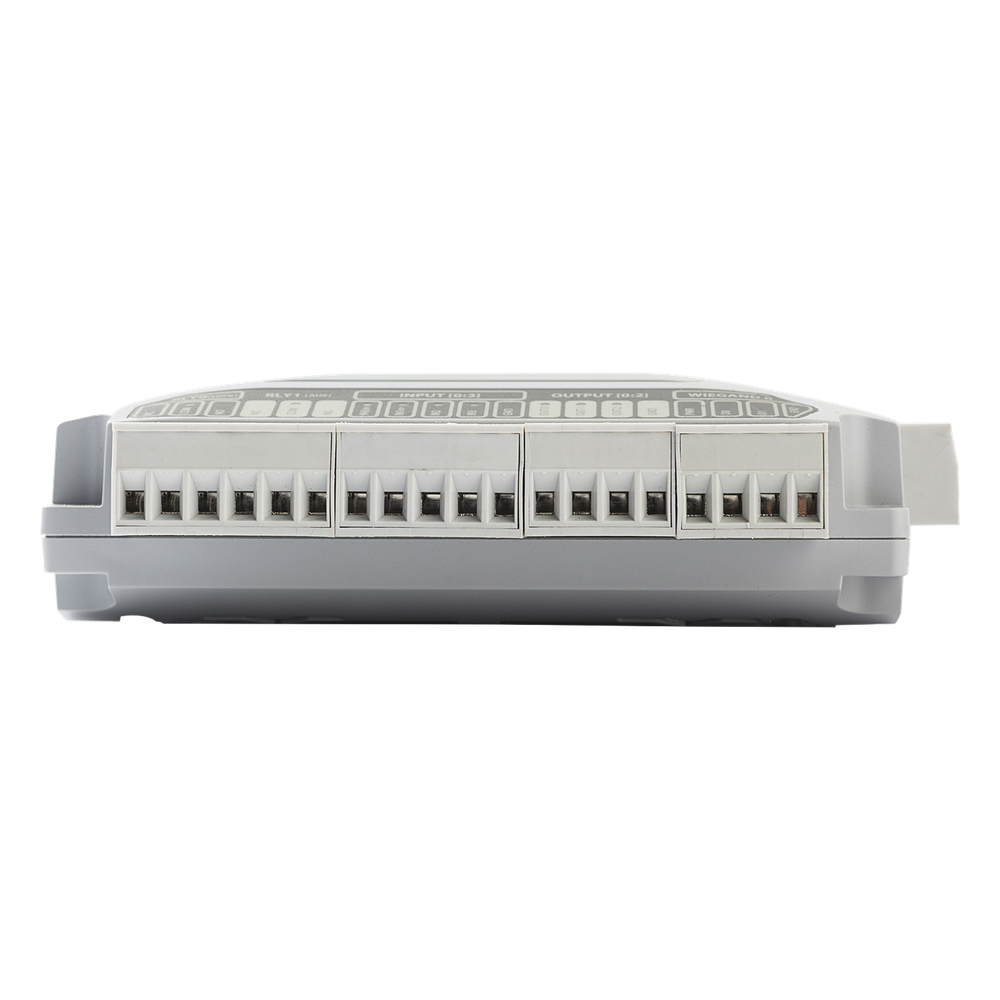 Módulo para Control de Puertas / 2 Entradas/Salidas Weigand / 4 Salidas de Relevador tipo C / Uso con BioStar 2