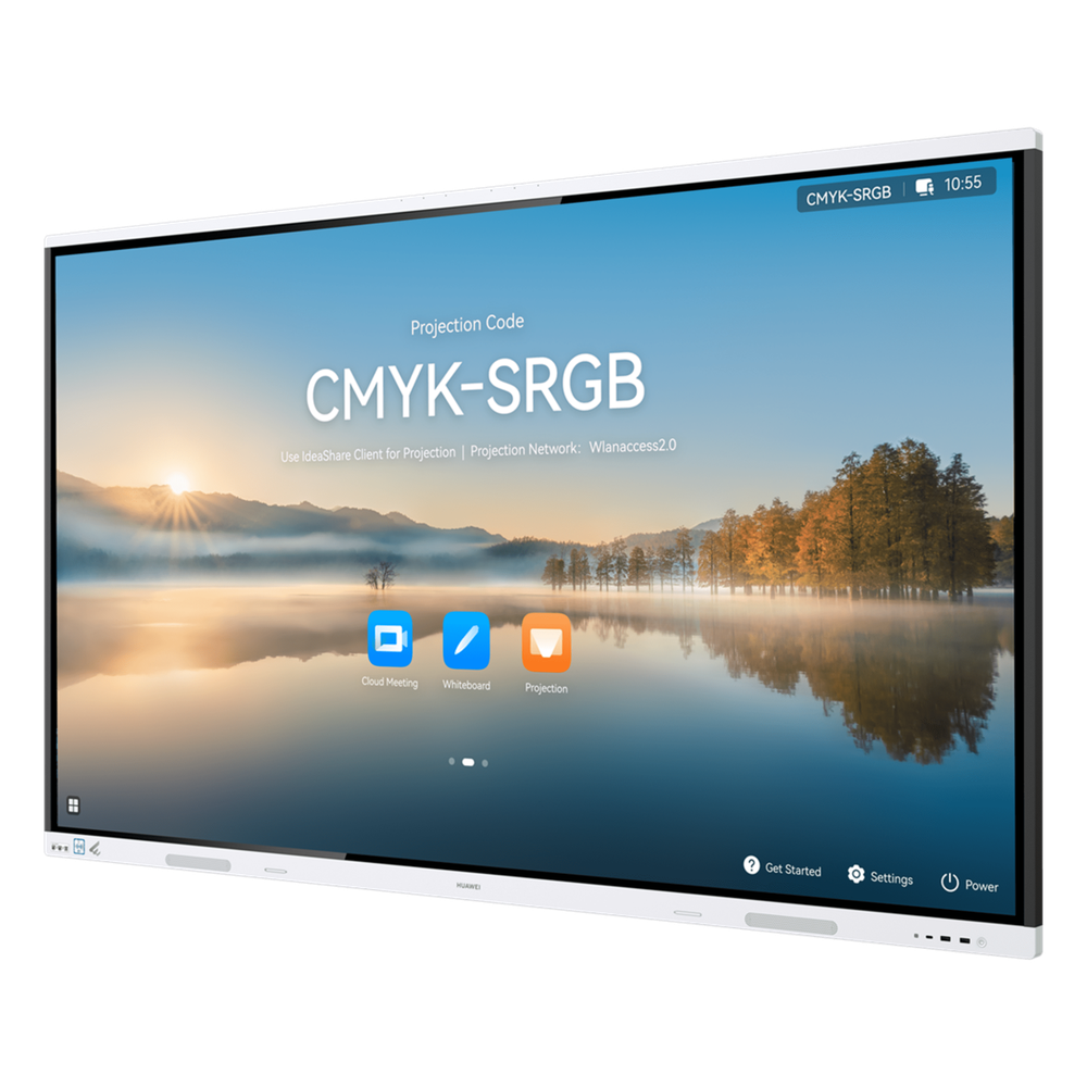 Pantalla Interactiva IdeaHub Board 3 PRO de 65" para Colaboración Inteligente, 4K, Harmony OS, Wi-Fi 6