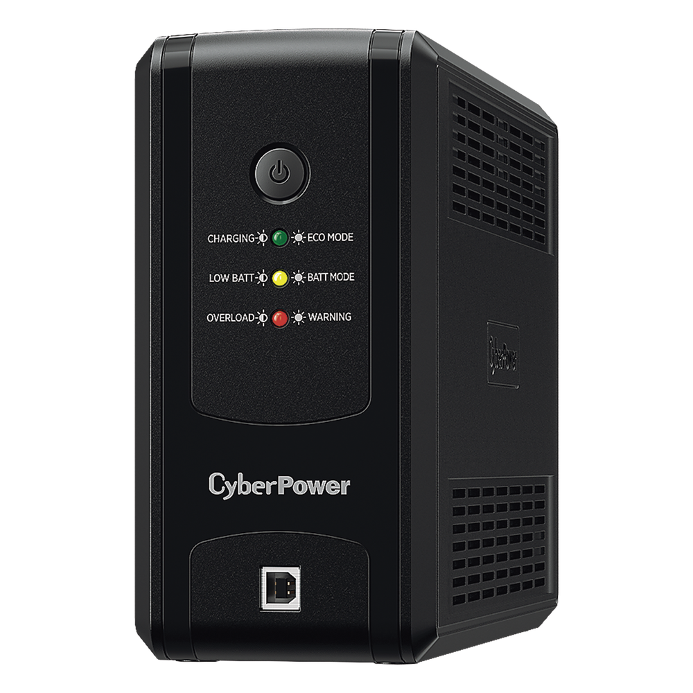 UPS de 550 VA/275 W, Topología Línea Interactiva, Entrada 120 Vca NEMA 5-15P, y 8 Salidas NEMA 5-15R, Puerto USB, Con Regulador de Voltaje (AVR)