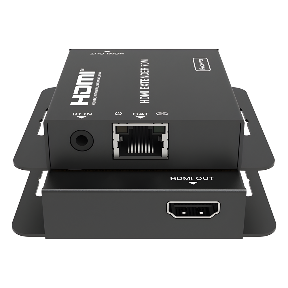 Splitter HDMI 1x8 | Extensor HDMI | 4K@30Hz 40m | 1080p@60Hz 70m | Función PoC |  4:4:4