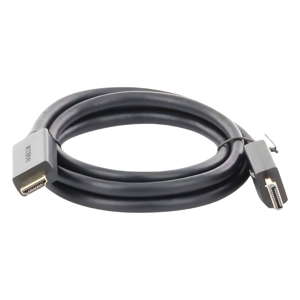 Cable DP Macho a HDMI Macho / Longitud 1.50 Metros (4.92 Pies) / Soporta 4K@30Hz / Soporta 3D / Cobre EstaÑado 28AWG / Blindaje Interno MÚltiple / TransmisiÓn Unidireccional / BotÓn de LiberaciÓn / Chip de Última