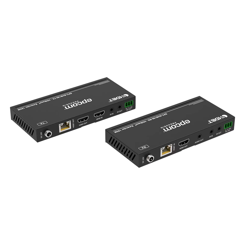 Kit Extensor HDMI | 4K2K@60HZ | HDR 4:4:4 | HDBaseT | 120/150m | Salida de Audio | HDCP 2.2 | IR Bidireccional