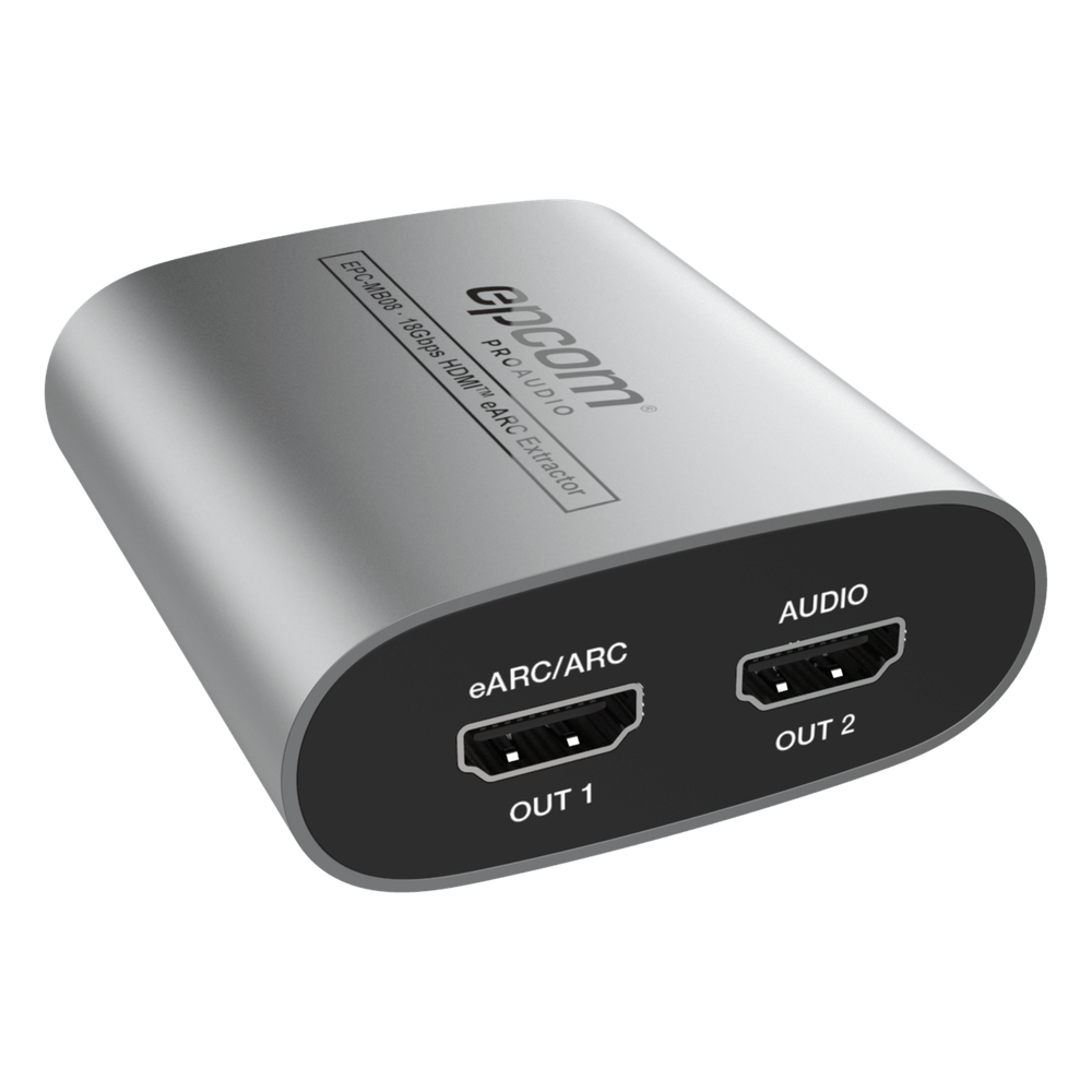 Extractor eARC HDMI | 18 Gbps | Audio Digital | Compatibilidad 4K HDR | Diseño Compacto