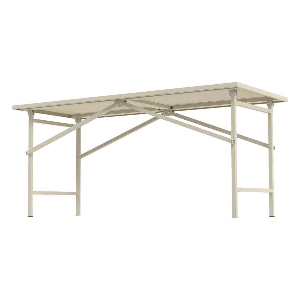 Mesa de Trabajo Plegable 100% para Trabajos Pesados (1832x791x813mm).