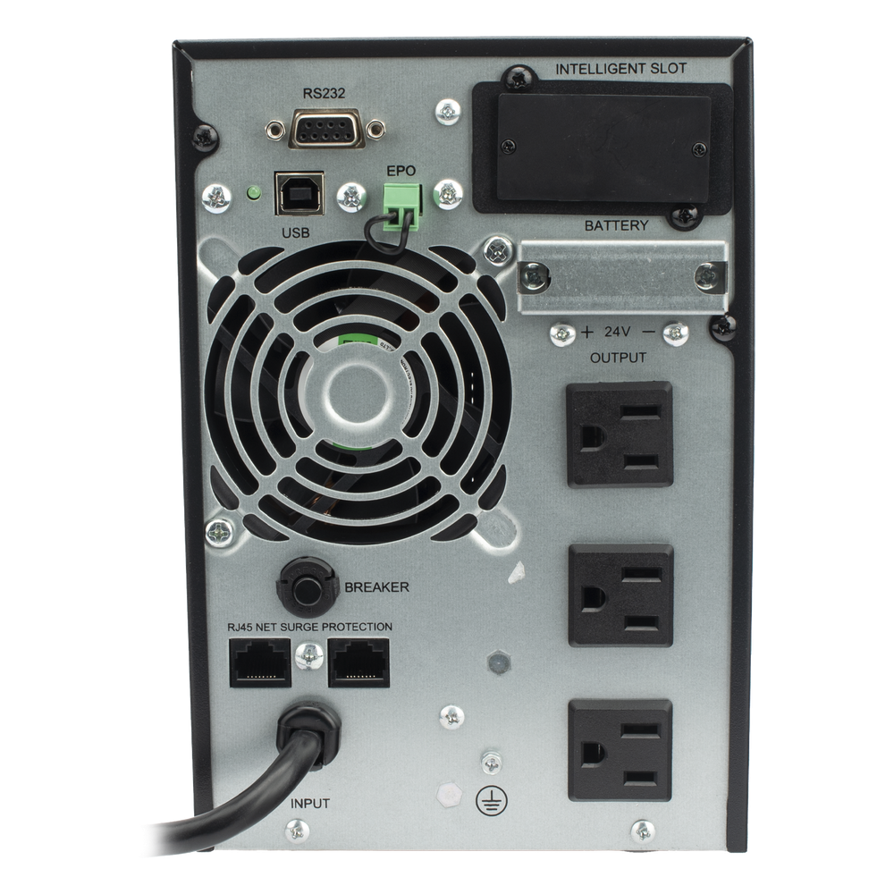 UPS 1000VA / 900W Online Doble Conversión / Rack-Torre 2U / Onda Senoidal Pura