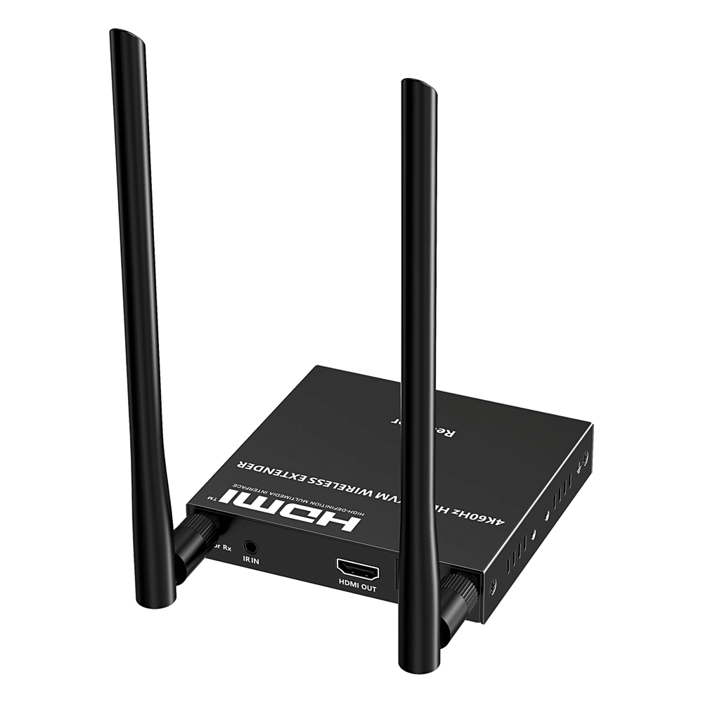 Extensor Inalámbrico | 4K@60Hz | Transmisión hasta 50m | Solo Rx | Transferencia IR | Emparejamiento SSID | Compatible TT699KVMV2.0