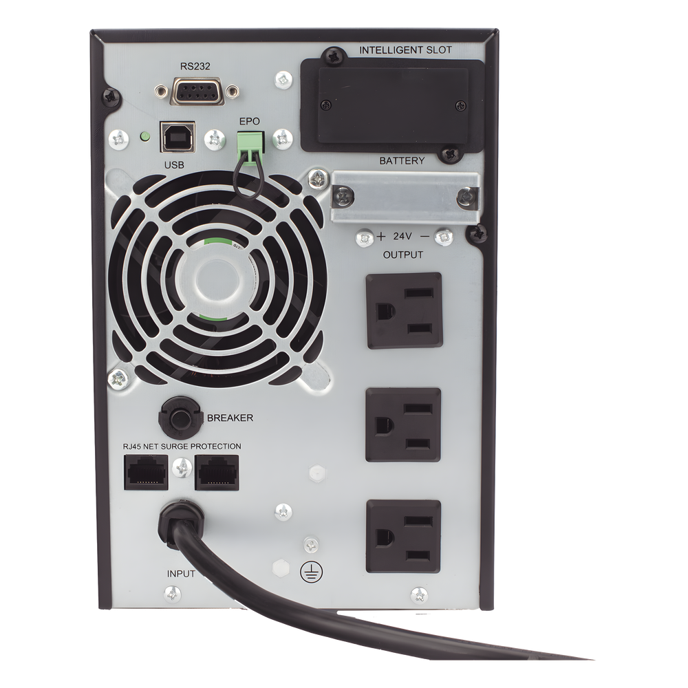 UPS 1000VA / 900W Online Doble Conversión / Rack-Torre 2U / Onda Senoidal Pura