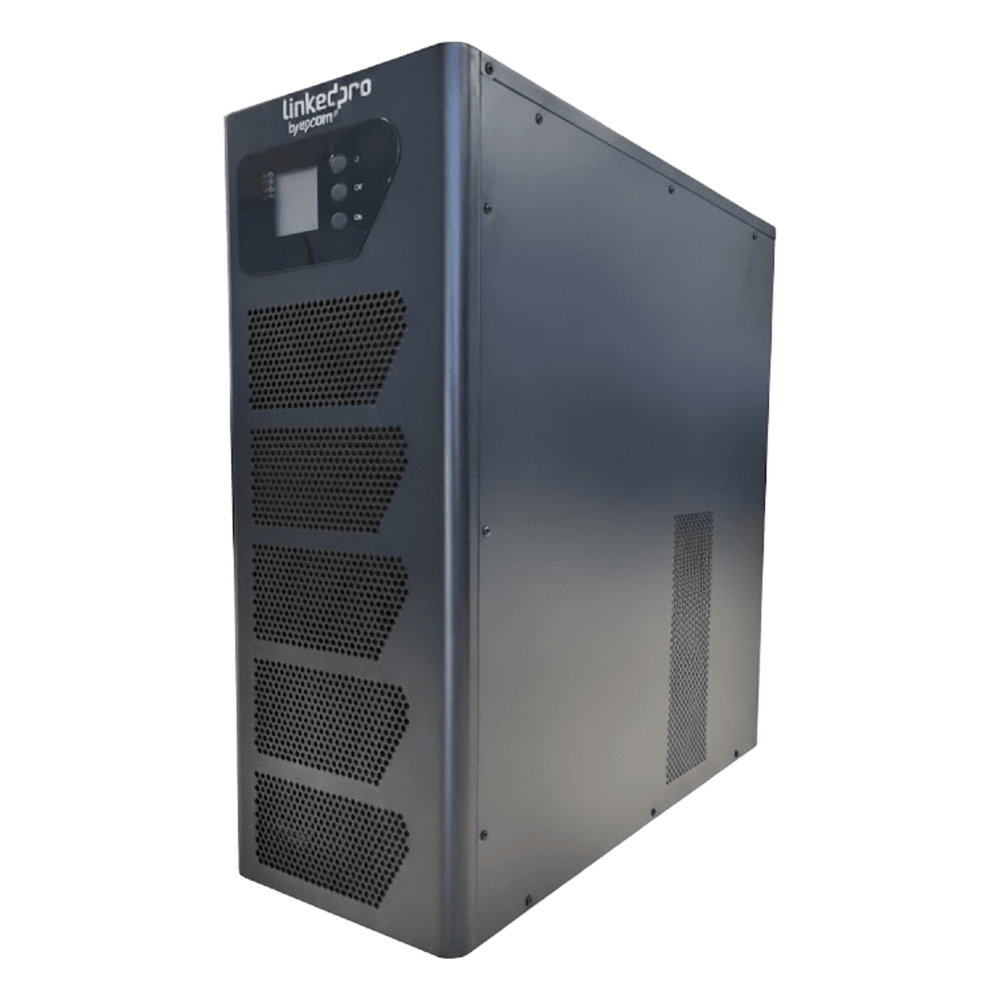 UPS de 6 kVA, Online Doble Conversión, 200 - 240 Vac de Entrada, Fase Dividida 120V/120V + N, sin Baterías con Kit de Cables de Conexión de Baterías