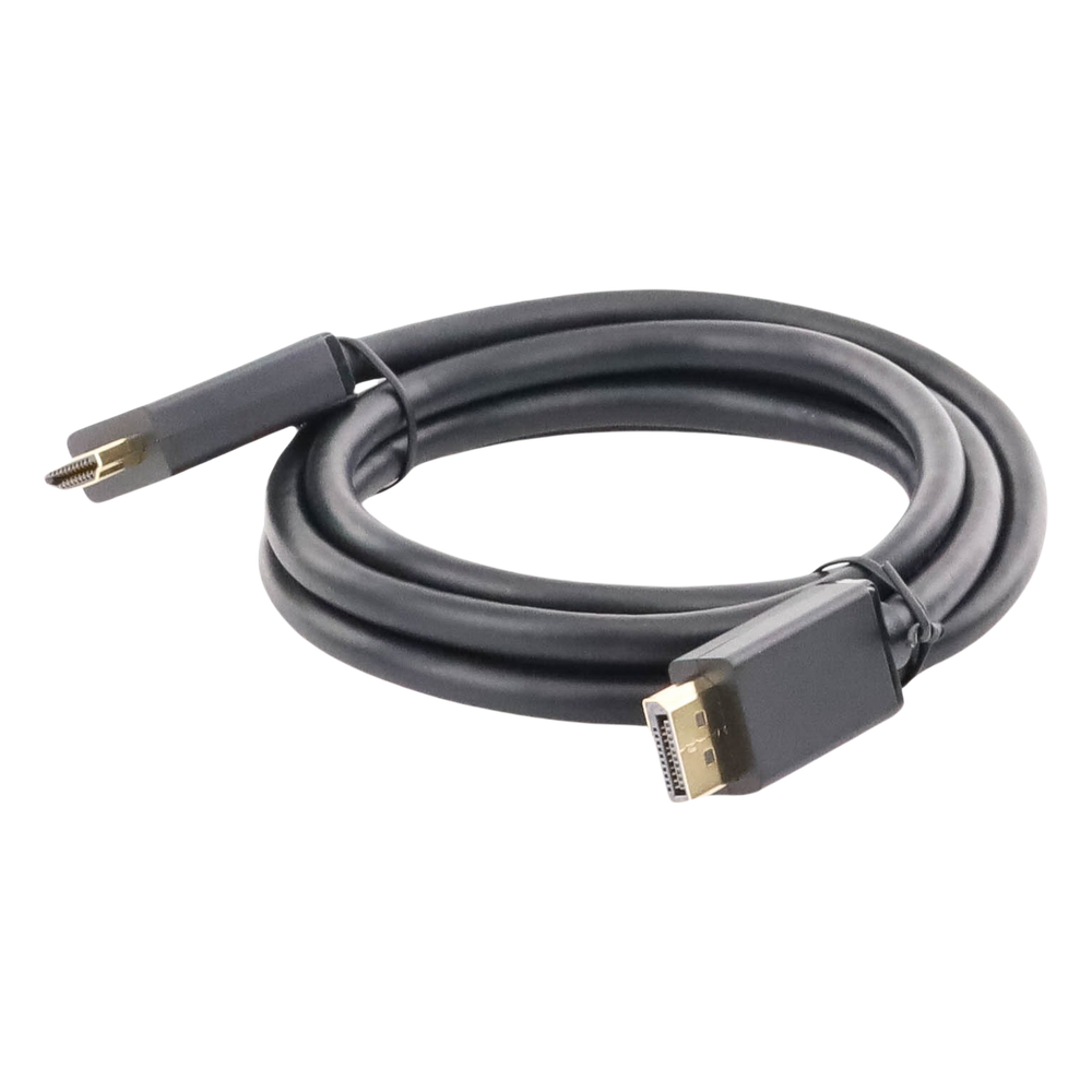 Cable DP Macho a HDMI Macho / Longitud 1.50 Metros (4.92 Pies) / Soporta 4K@30Hz / Soporta 3D / Cobre EstaÑado 28AWG / Blindaje Interno MÚltiple / TransmisiÓn Unidireccional / BotÓn de LiberaciÓn / Chip de Última