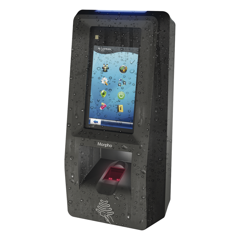 Lector de Huellas Serie Sigma Extreme MULTI-FFD con lector Mifare   PoE, IP65, IK09 aprobado por FBI