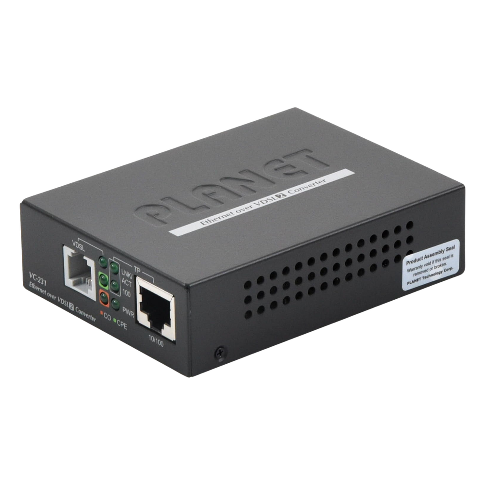 Convertidor de Medios Ethernet a Travez de VDSL2